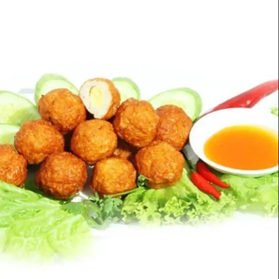 Hình ảnh Chả cá bọc trứng cút 5 viên