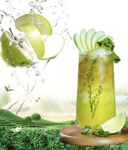 Hình ảnh Trà Táo Xanh