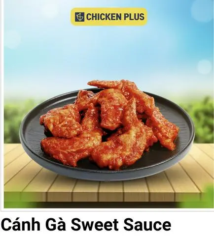 Hình ảnh Cánh Gà Xốt Sweet Sauce - Lớn