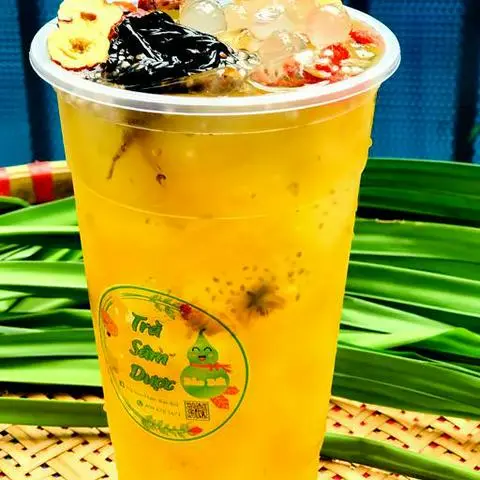 Hình ảnh Trà Bông Cúc Bạc Hà - Full 7 Topping 