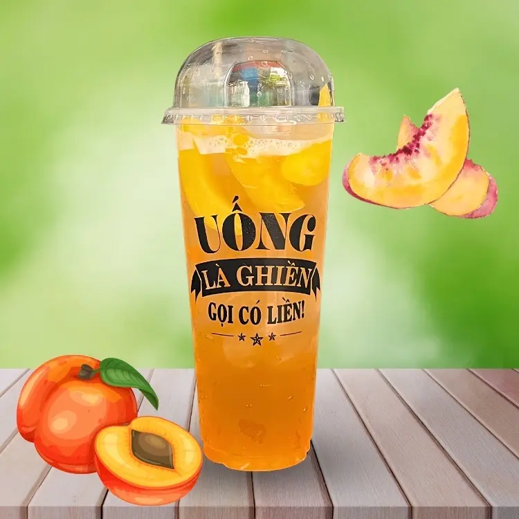 Hình ảnh Trà đào ly 700ml