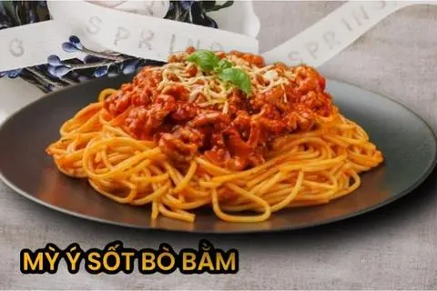 Hình ảnh Mỳ spaghetti sốt bò bằm
