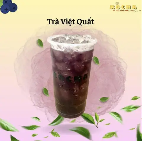 Hình ảnh Trà Việt Quất + TC Trắng