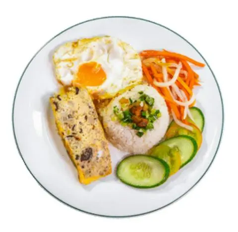 Hình ảnh Cơm Chả Trứng Ốp La