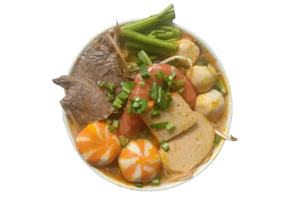 Hình ảnh Combo 3 Bún Thái Thập Cẩm +1 Trà Tắc