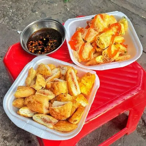Hình ảnh Bánh sữa pate chiên trứng