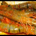 Hình ảnh tôm nướng sa tế phần 3con 