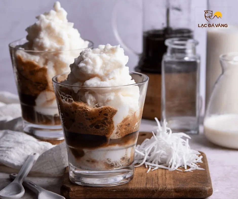 Hình ảnh CÀ PHÊ CỐT DỪA 