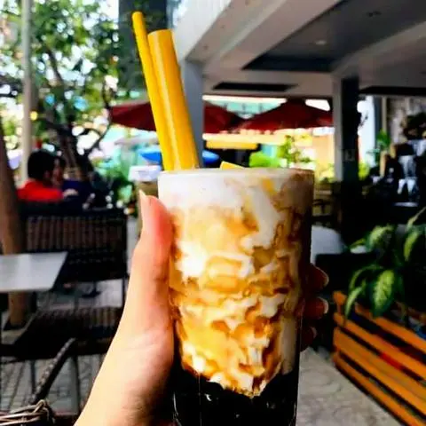 Hình ảnh Sữa Tươi Trân Châu Đường Đen