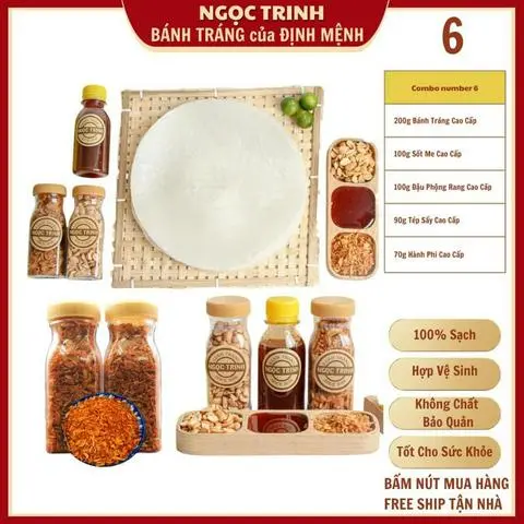 Hình ảnh Combo bánh tráng 06