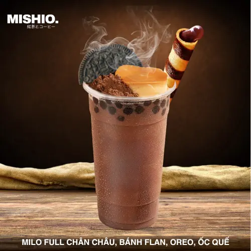 Hình ảnh Milo dầm full topping