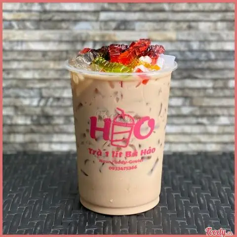 Hình ảnh Trà sữa Hảo Fulltopping ly 1 lít