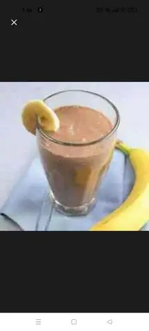 Hình ảnh Sinh tố chuối chocolate