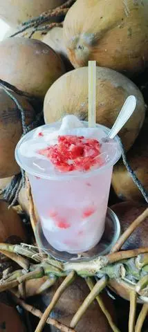 Hình ảnh Dừa dằm trong tim(mix dâu tươi) 
