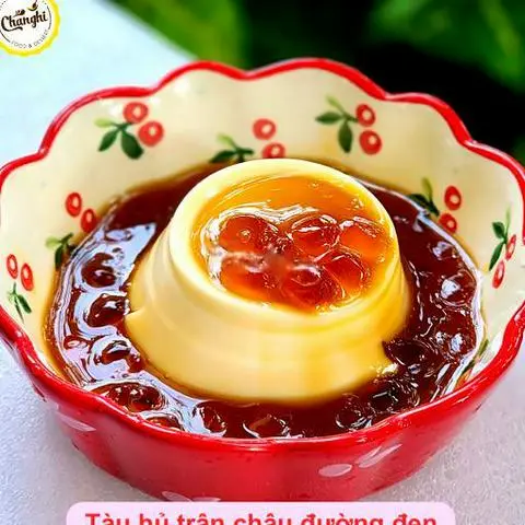Hình ảnh Tàu hũ trân châu đường đen
