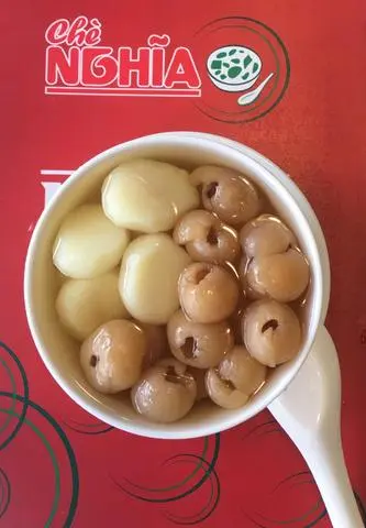 Hình ảnh Chè nhãn nhục củ năng