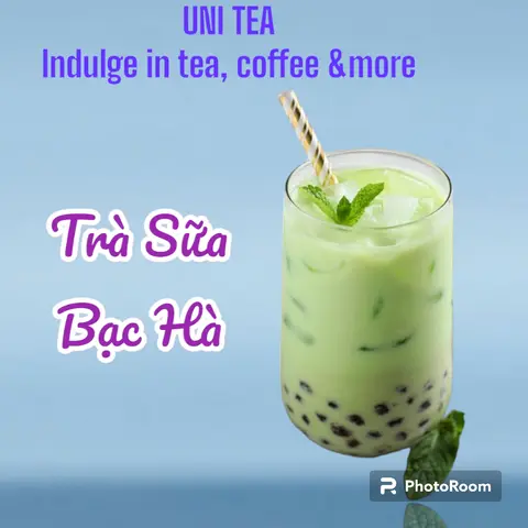Hình ảnh Trà sữa bạc hà