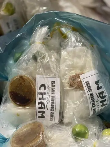 Hình ảnh Bánh tráng chấm