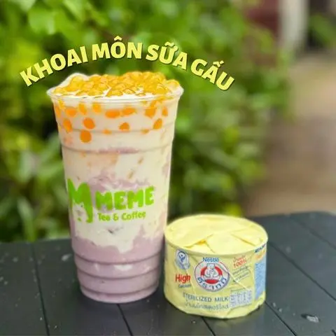 Hình ảnh Khoai môn latte sữa gấu