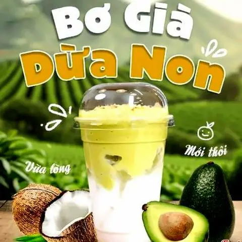 Hình ảnh Bơ già dừa non