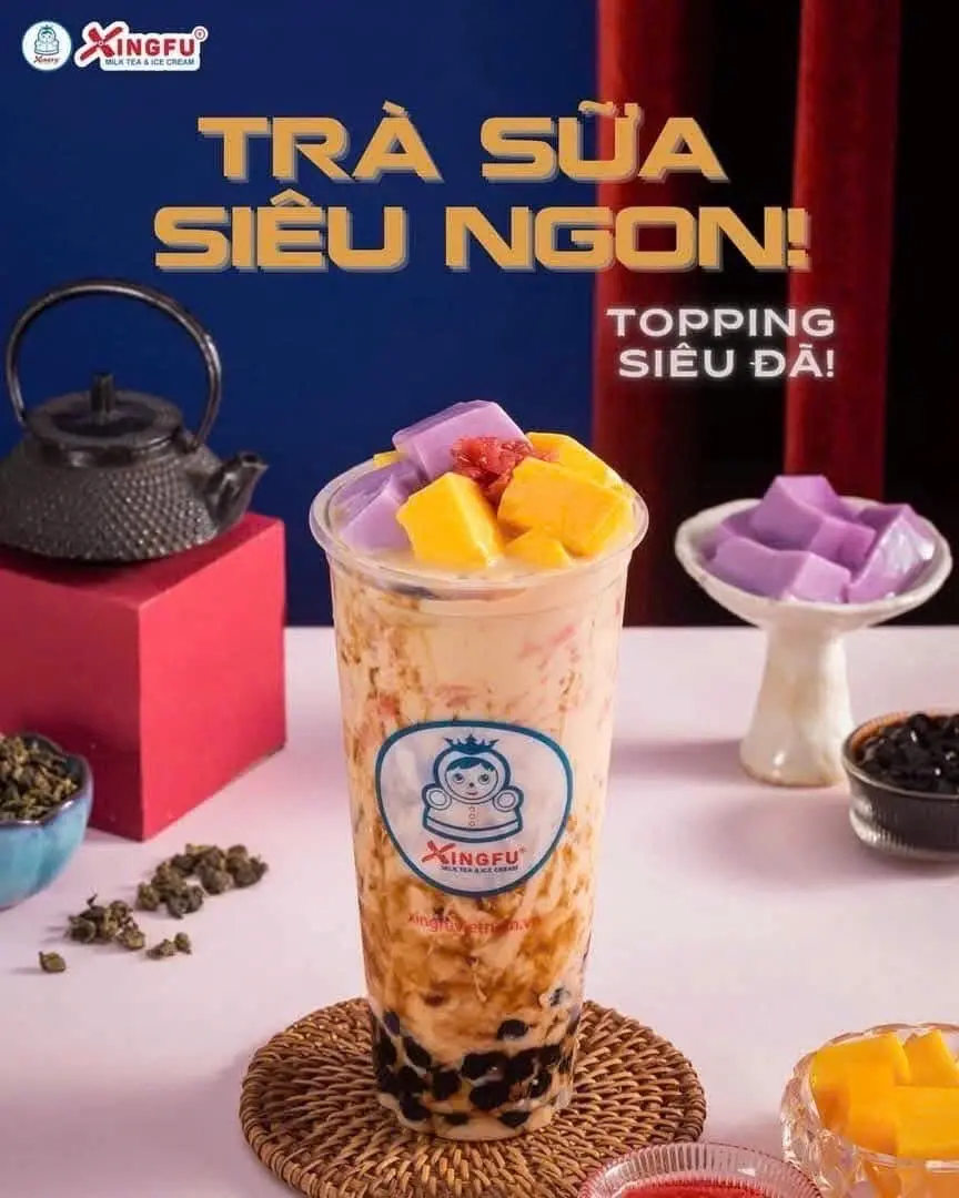 Hình ảnh Hồng trà sữa truyền thống