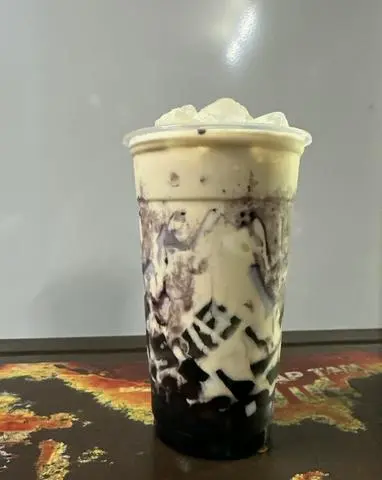 Hình ảnh Trà sữa Việt Quất full topping homemade 