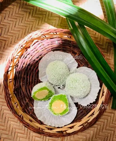 Hình ảnh  mochi cốm non/