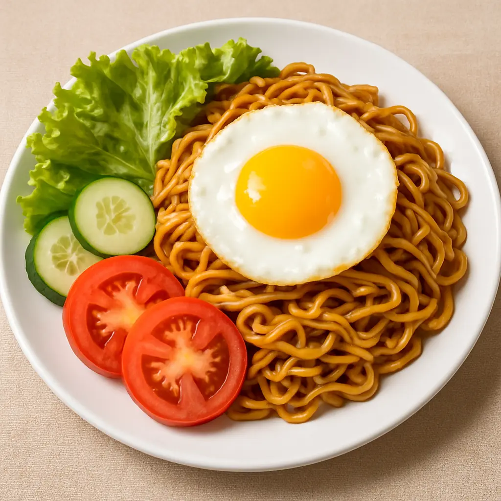 Hình ảnh Mì xào ốp la