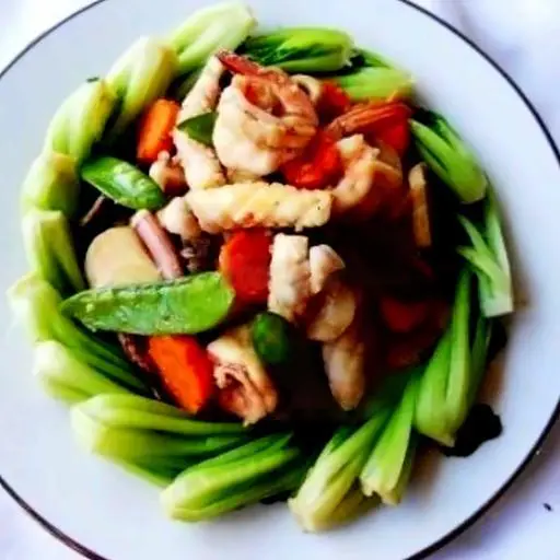 Hình ảnh Hải sản xào rau