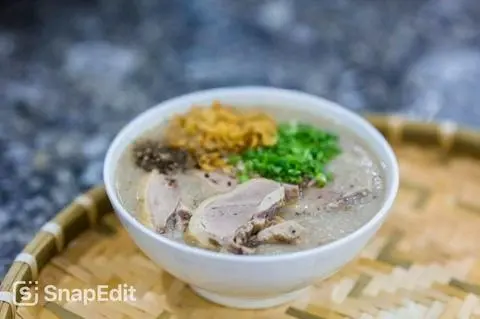 Hình ảnh cháo gà