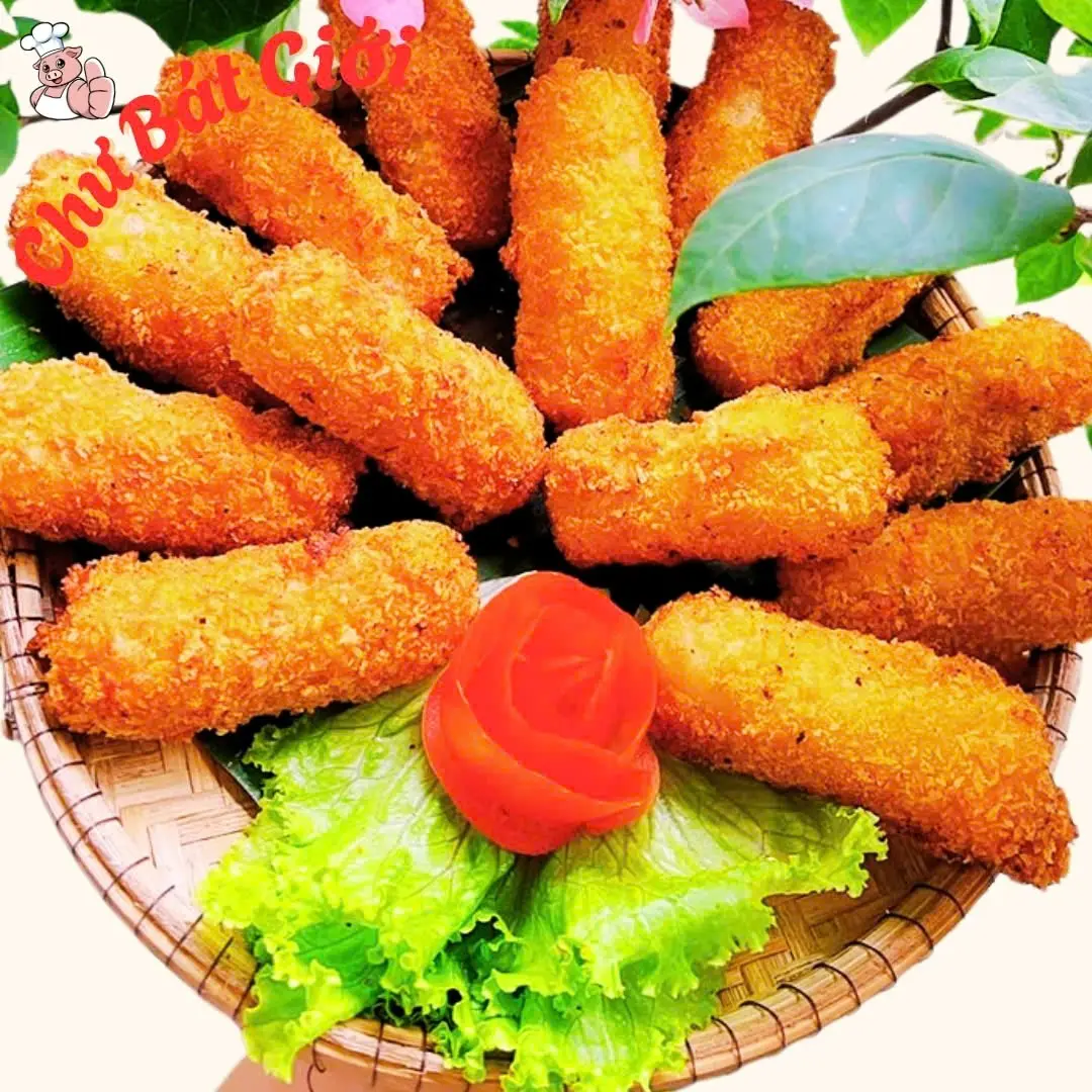 Hình ảnh Chả Giò Hải Sản Sốt Mayonnaise phần lớn
