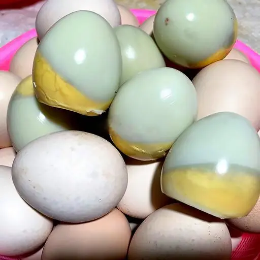 Hình ảnh Trứng Gà Giữa Dai