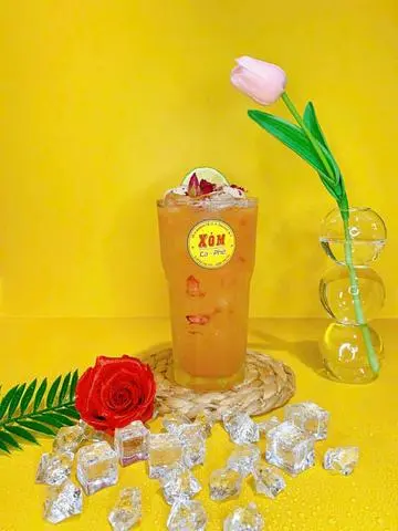 Hình ảnh Trà vải hoa hồng