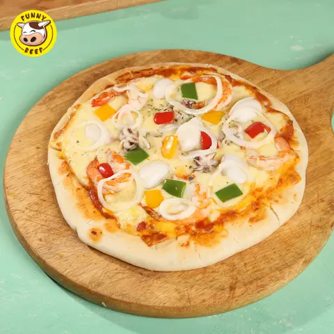 Hình ảnh Pizza hải sản (seafood pizza)