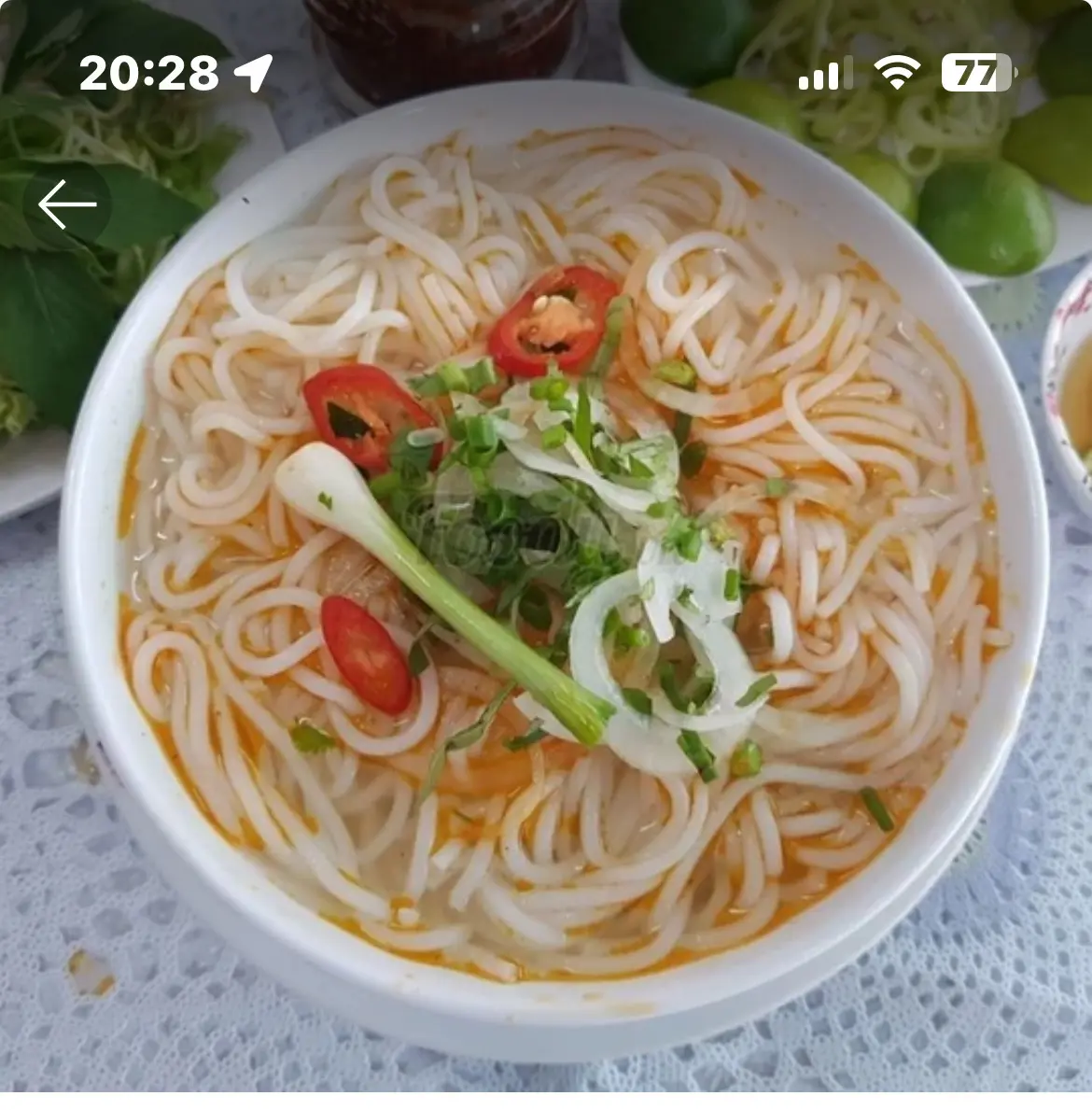 Hình ảnh Tô Bún Không