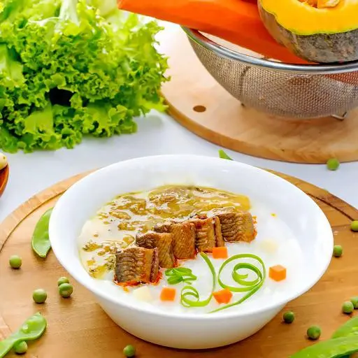 Hình ảnh Cháo lươn khoai môn