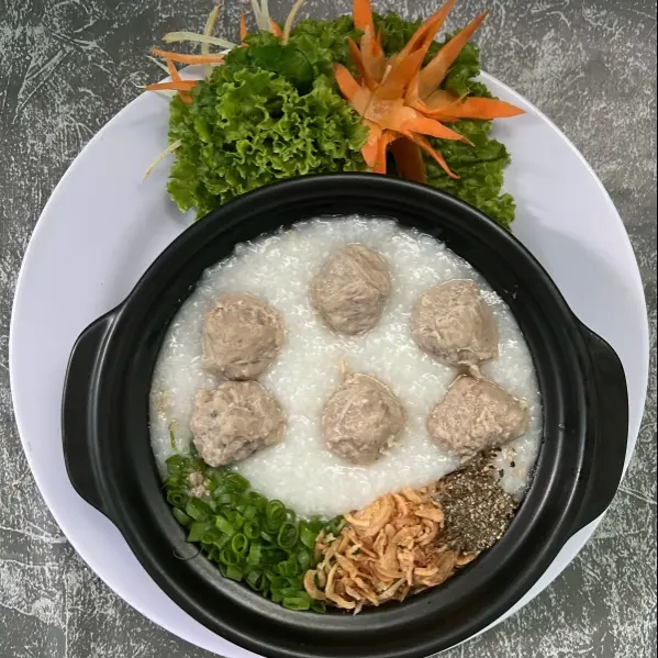 Hình ảnh Cháo Bò Viên