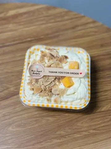 Hình ảnh Bánh kem bắp hạnh nhân mini