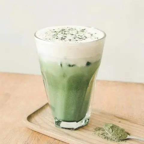 Hình ảnh Matcha (Uji)  sữa dừa