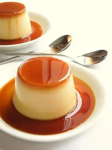 Hình ảnh bánh caramel Flan