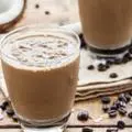Hình ảnh Sinh tố dừa cà phê