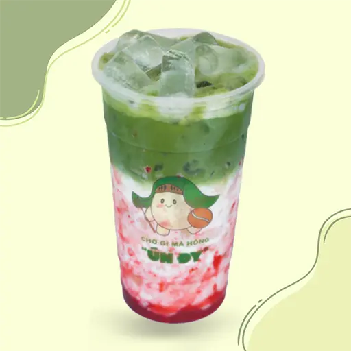 Hình ảnh Matcha Latte Dâu