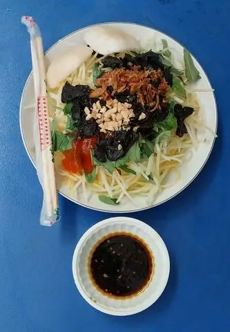 Hình ảnh gỏi  đu  đủ  khô bò  đen
