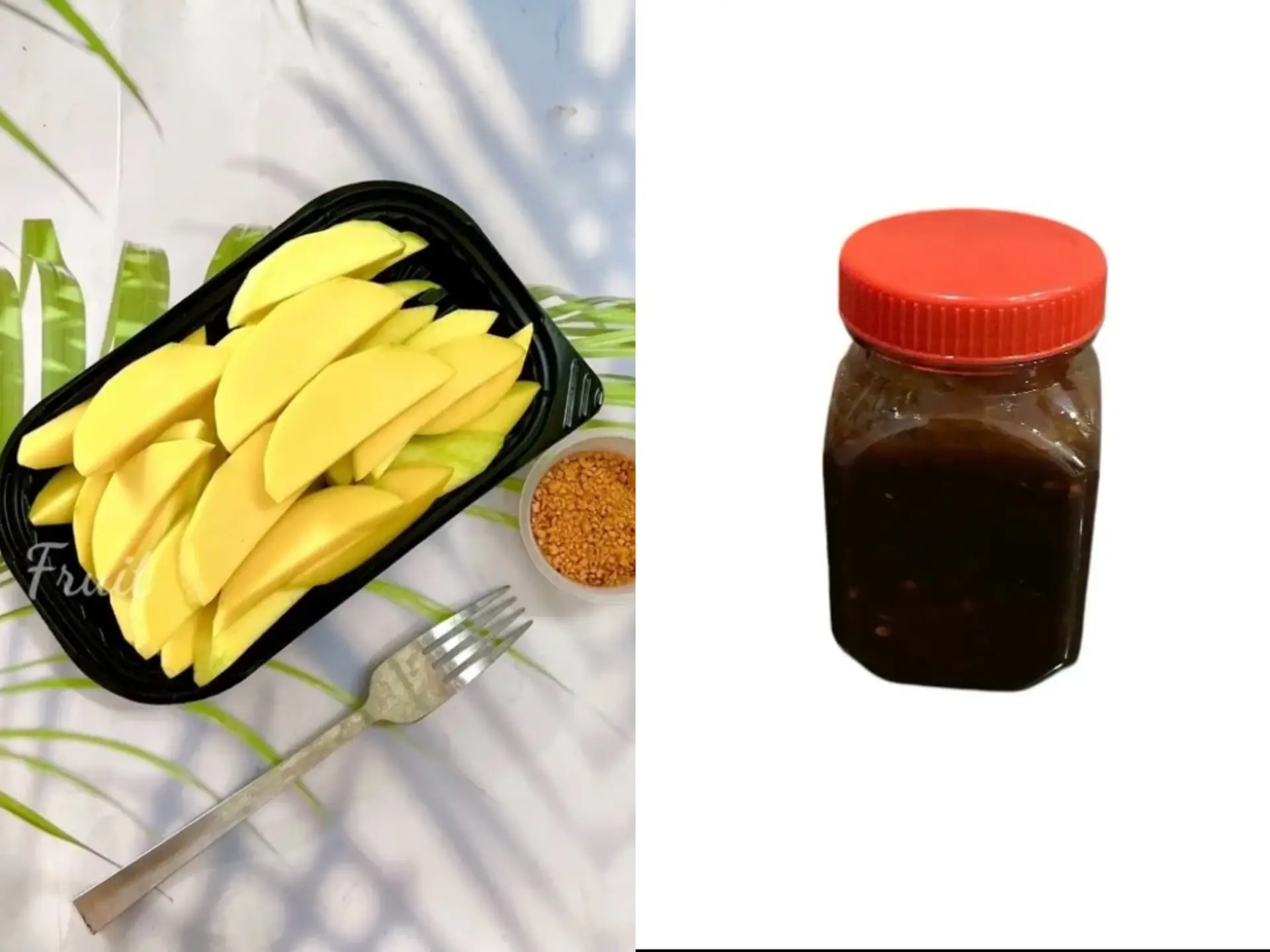 Hình ảnh Xoài keo & Mắm ruốc xào