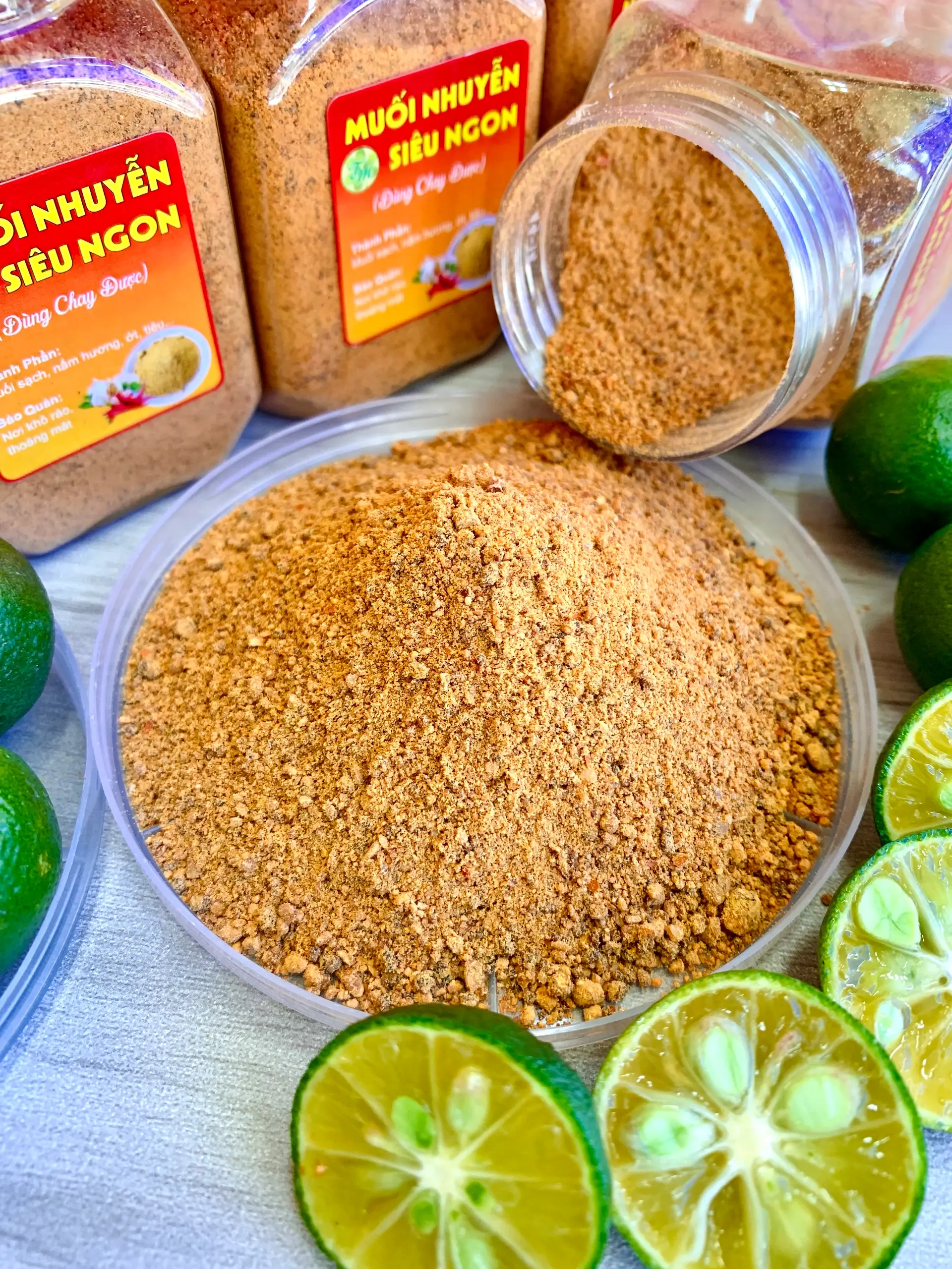 Hình ảnh MUỐI NHUYỄN CAY ĂN CHAY ĐƯỢC - 100GR