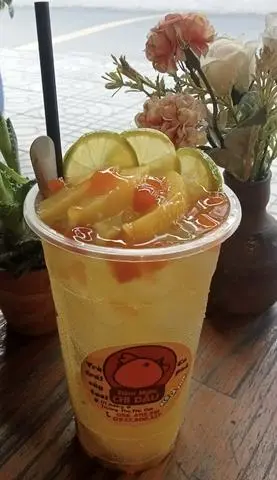 Hình ảnh Trà đào đào