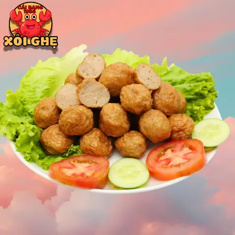 Hình ảnh BÒ VIÊN CHIÊN MẮM TỎI