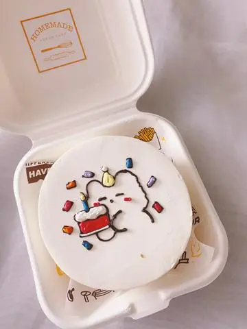 Hình ảnh Bánh kem bento hoạt hình