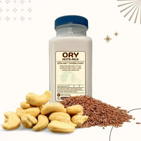 Hình ảnh Sữa Hạt Điều, Gạo Lứt - Ly giấy 250ml
