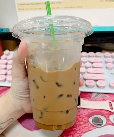 Hình ảnh Cafe sữa ly siêu to khổng lồ